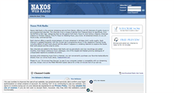 Desktop Screenshot of naxosradio.com