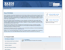 Tablet Screenshot of naxosradio.com